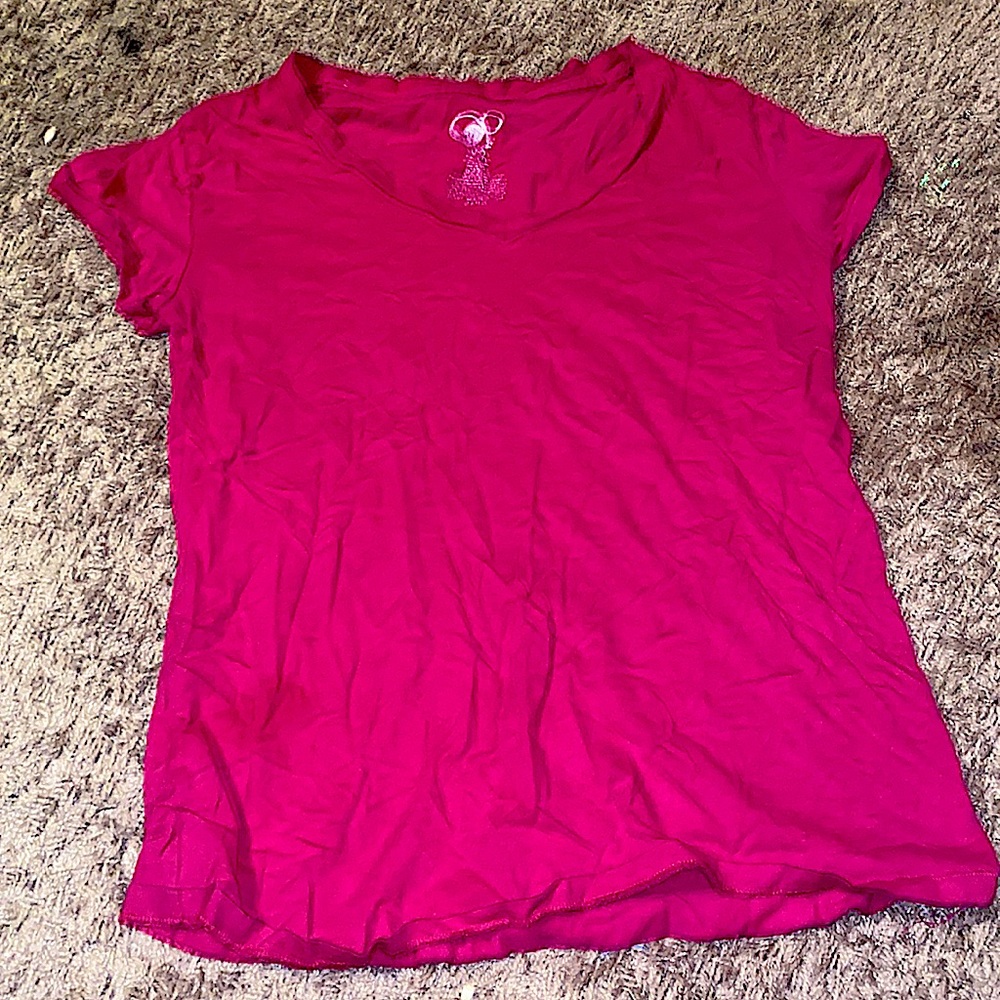 Pink Short Sleeved Top.